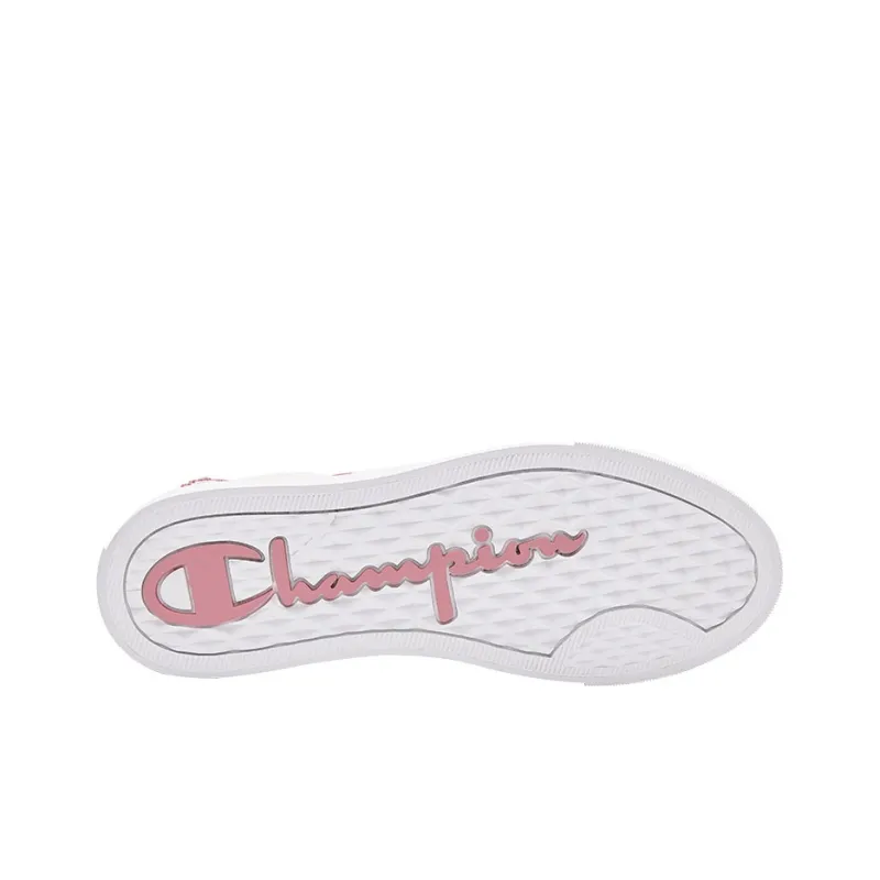 Champion Campus Star 1.0 Skateboard Shoes Women's Low Top Pastel Pink/Milk White-4