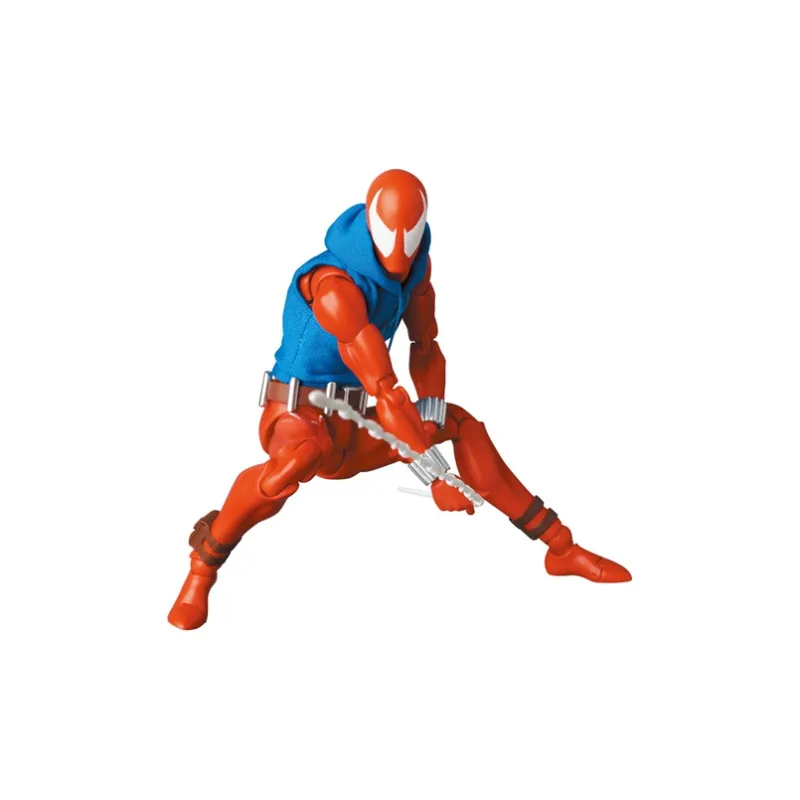 Medicom Toy Spider Man MAFEX No. 186 Scarlet Comic Version Action Figures 15.5cm-3