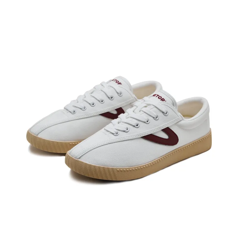 TRETORN Nylite OG Classic Slip Resistant, Abrasion Resistant, Breathable Low Top Skateboard Shoes Unisex Dark Red-3