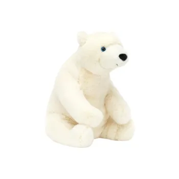 JELLYCAT Polar Regions Collection Animal Elwin Polar Bear Dolls Plush Doll 21cm Height