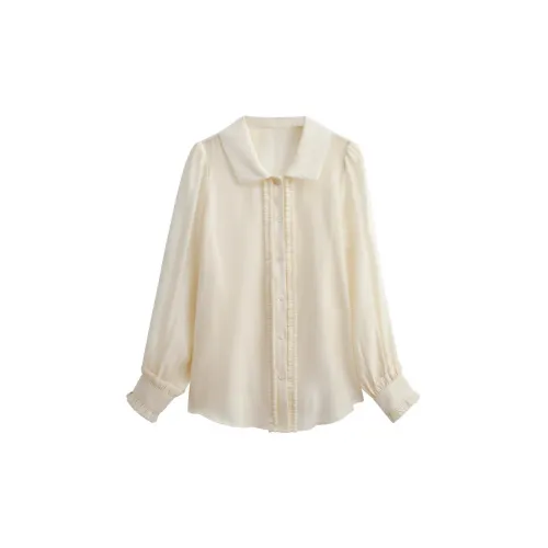 Olrain Shirts Women's Apricot