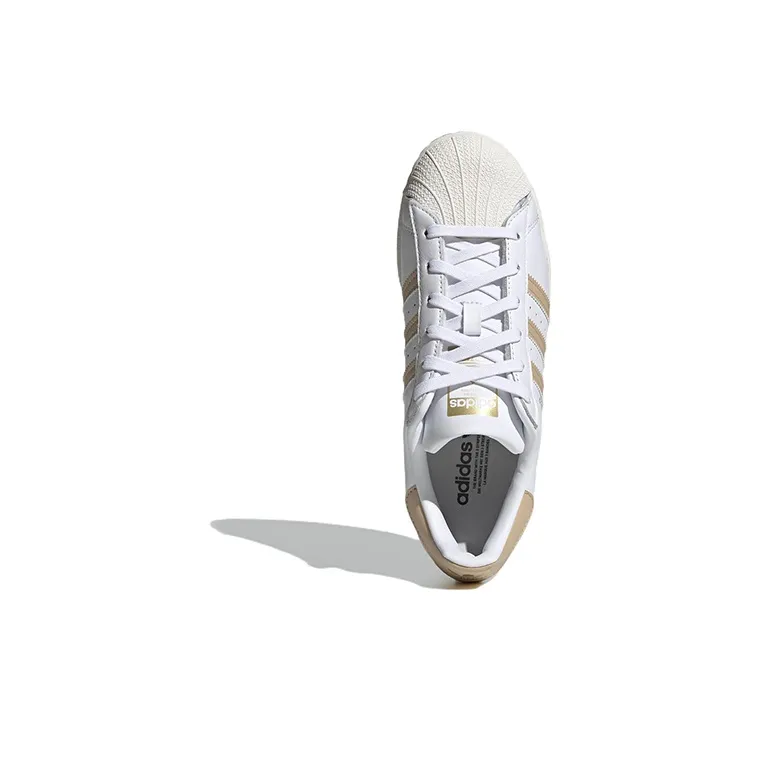 Superstar Women's Adidas Originals 'White Magic Beige' Women's-4