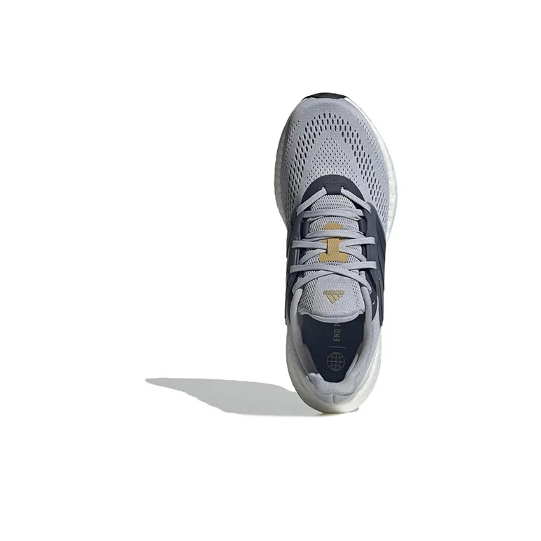 Adidas PureBoost 22 'Silver Navy Green'-4