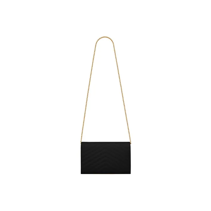 SAINT LAURENT Envelope Chain Crossbody Bag-5