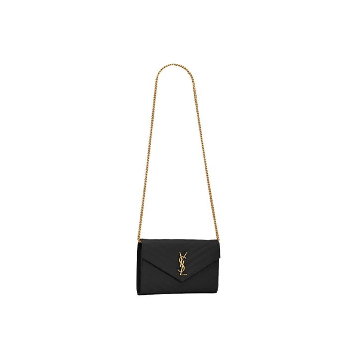 SAINT LAURENT Envelope Chain Crossbody Bag-2