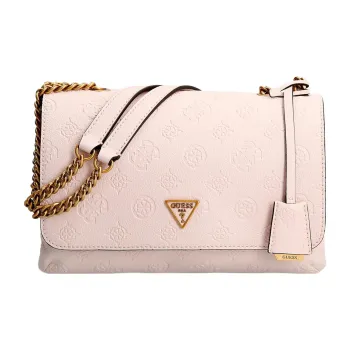 GUESS Artificial Leather Chain Bag Crossbody Bag Shoulder Bag Women's Pink