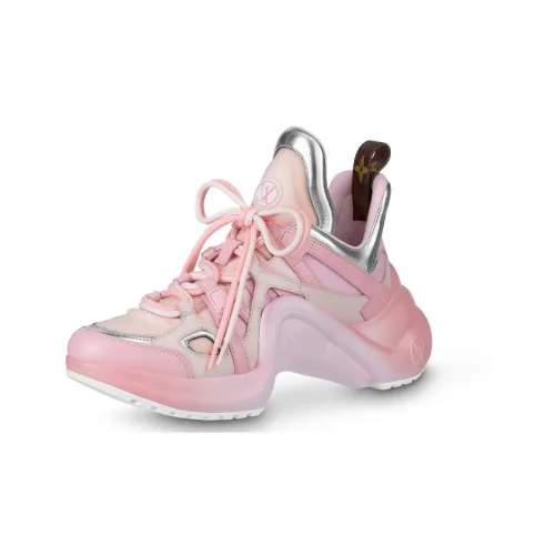 LOUIS VUITTON Archlight 1.0 Casual Shoes Women's Low-Top Pink