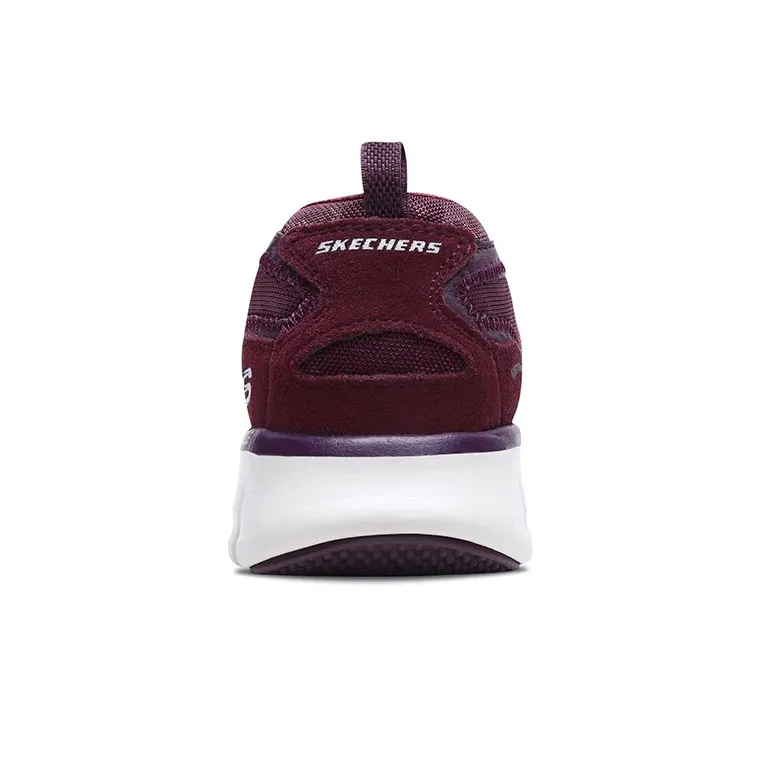Skechers Synergy Cushioning Anti-Slip And Wear-Resistant Low-Top Casual Shoes Women's Burgundy-3