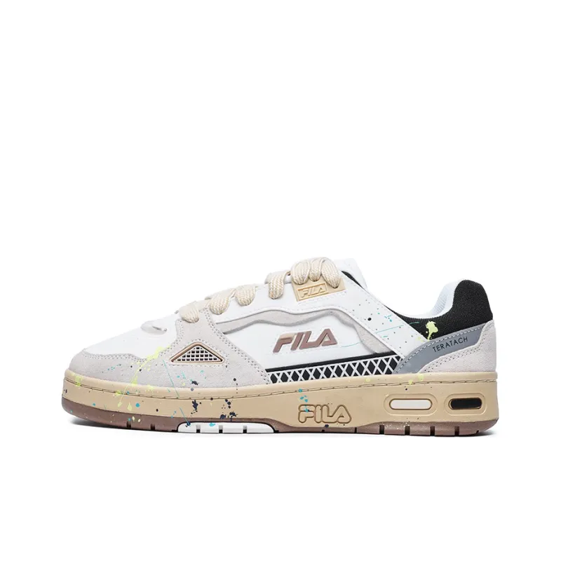FILA FUSION Teratach Low Pack Shoes 'White Beige Black' Women's-0