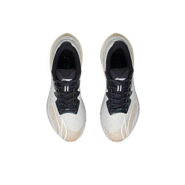 LINING WuShi 5S 2.0 Running Shoes Men Low Top Light Smoke Gray/Light Milk Umber-3