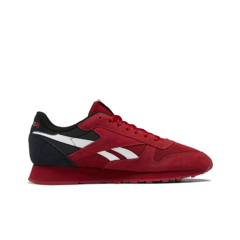 Reebok Classic Leather 'Flash Red Black'-1