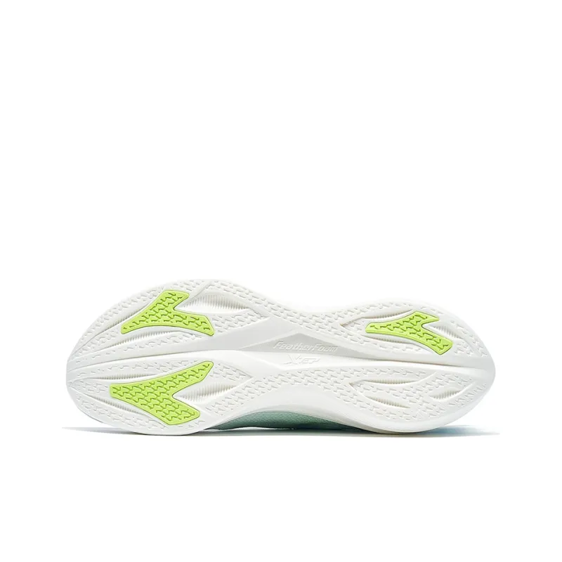 XTEP To Light 5.0 Cushioning Anti-Slip Wear-Resistant Breathability Low-Top Running Shoes Men's White Blue Green-5