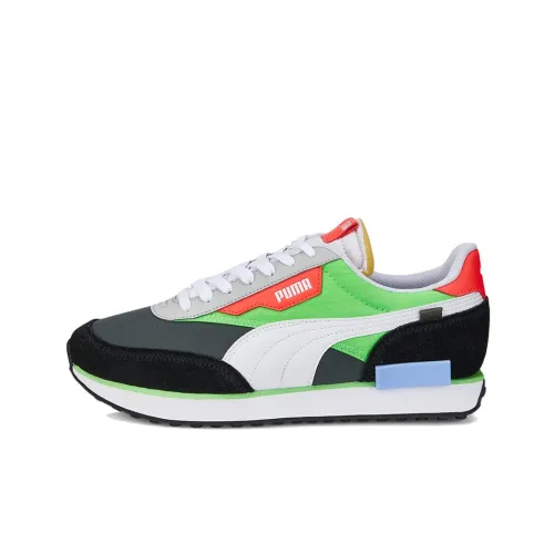 Puma Future Rider 'Play On' Dark Shadow Fluo Green