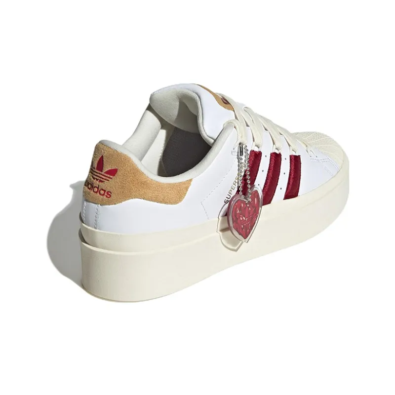 Adidas Superstar Bonega 'White Cream' Women's-3