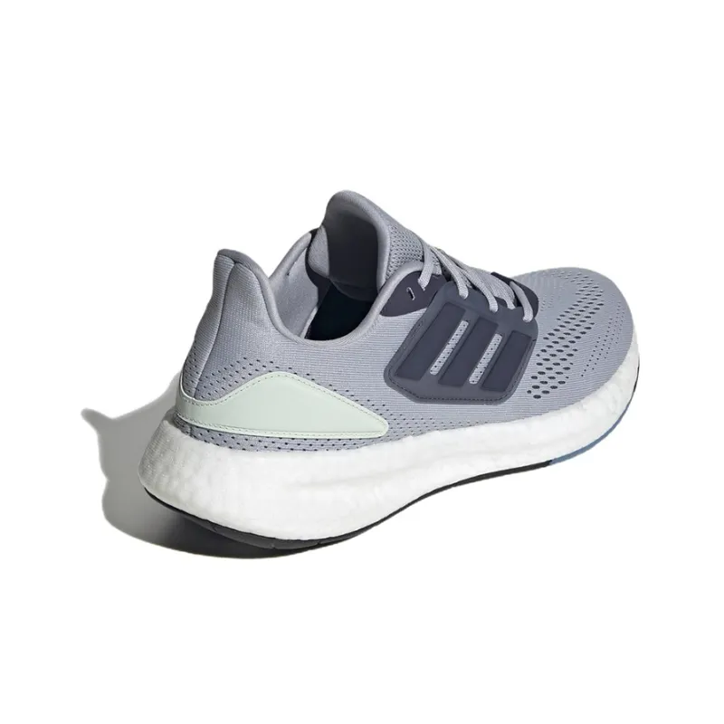 Adidas PureBoost 22 'Silver Navy Green'-3