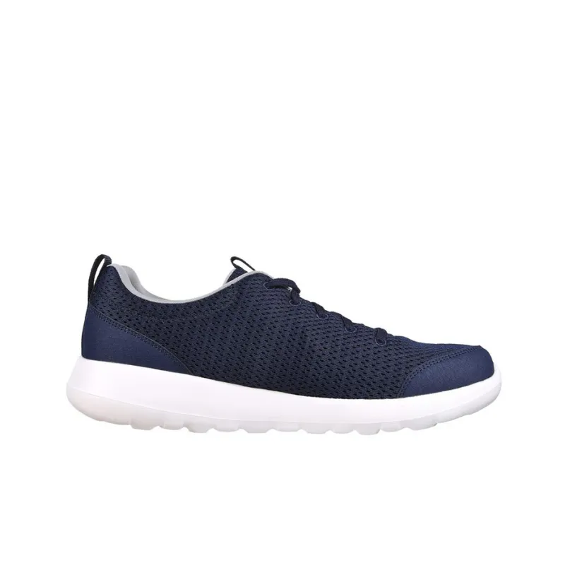 Skechers GO WALK Ma Cushioned Anti-Slip Wear-Resistant Breathable Lightweight Low-Top Casual Shoes Men's Blue-1