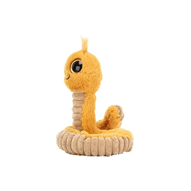 JELLYCAT Wiggly Worm Yellow Stuffed Animal-3