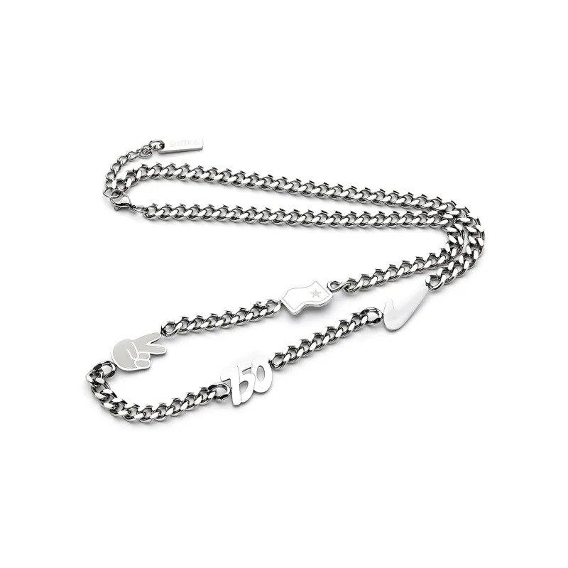 Guuka Necklaces Unisex Silver-1