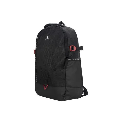 Jordan Polyester Backpack Regular Unisex Black