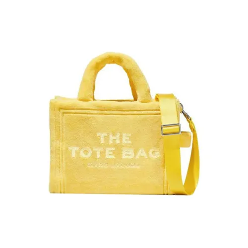 MARC JACOBS Terry Cloth Tote Bag, Shopping Bag, Shoulder Bag, Crossbody Bag, Handbag Small Size Women's Yellow
