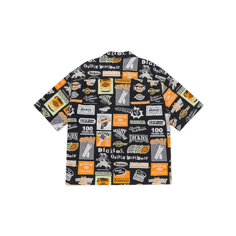 Dickies Shirts Unisex Black-1