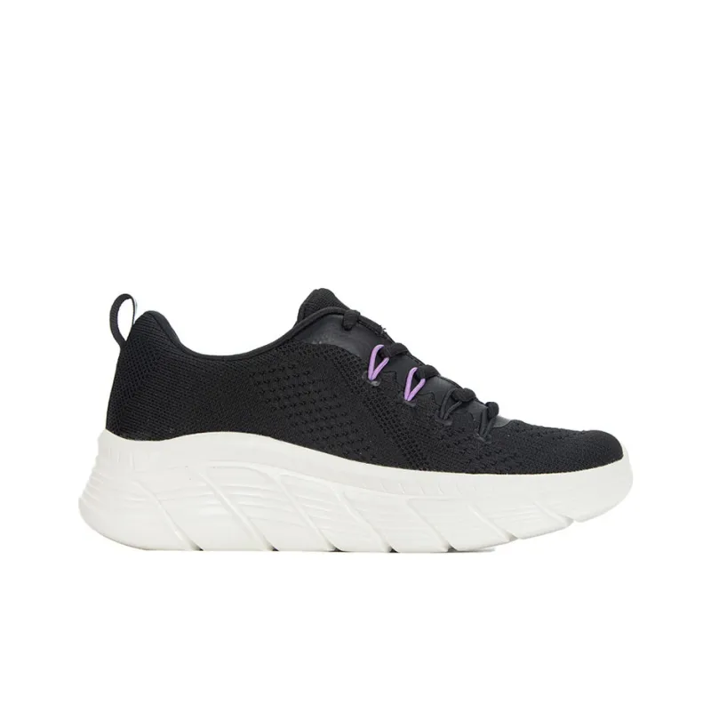 Skechers BOBS B FLEX Cushioning Anti Slip Wear Resistant Breathability Low Top Casual Running Shoes Women's Black-1