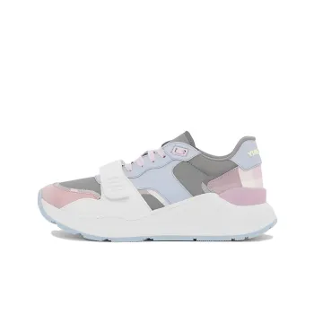 Burberry Ramsey Light Blue Pink Suede Women's