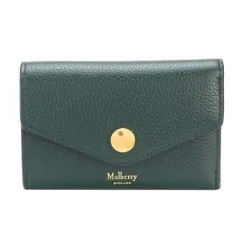 Mulberry Logo Printed Wallet