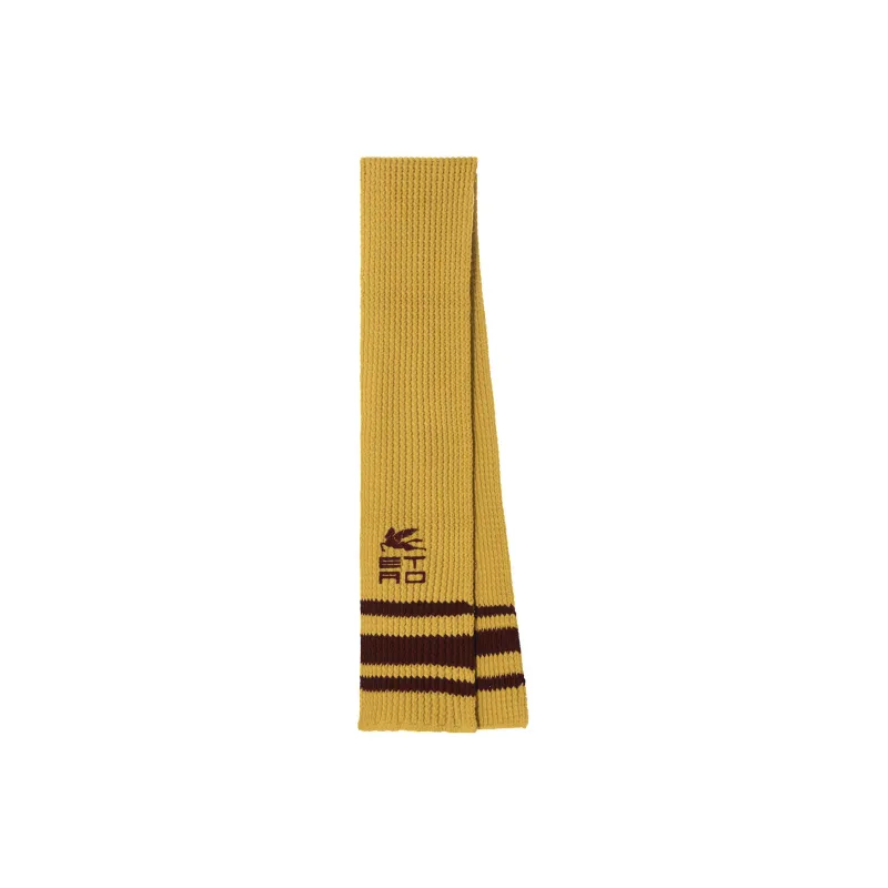 ETRO Knit Scarves Unisex Yellow-0