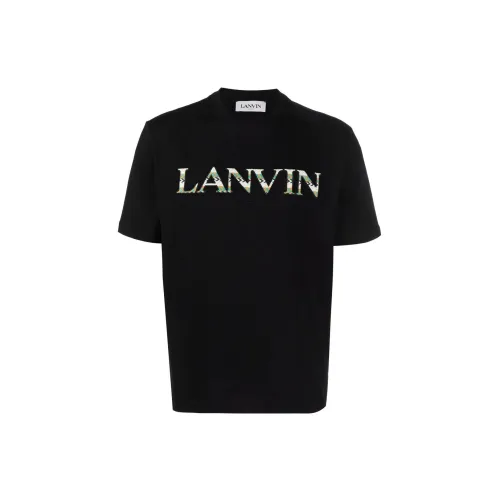 Lanvin T-Shirts Unisex Black