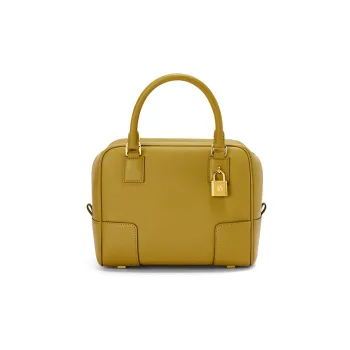 LOEWE Amazona Nappa Cow Leather Handbag Shoulder Bag Crossbody Bag Mini Women's Tawny