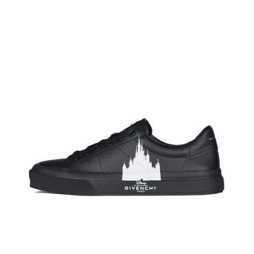 Givenchy City Sport Sneaker Disney Castle Black