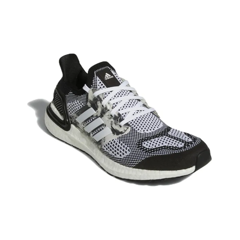 Adidas Ultra Boost 19.5 Dna White Black Marble-2