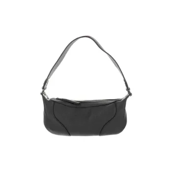 By Far Cow Leather Shoulder Bag, Handbag, Shoulder Bag Women's Black