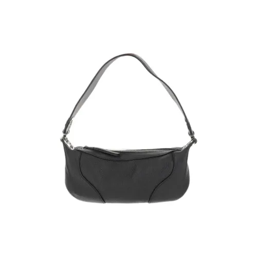 By Far Cow Leather Shoulder Bag, Handbag, Shoulder Bag Women's Black