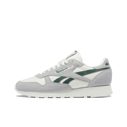 Reebok Classic Leather 'Pure Grey Dark Green'