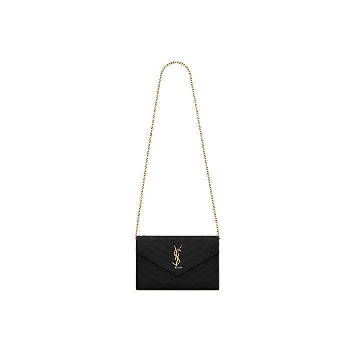 SAINT LAURENT Envelope Chain Crossbody Bag-1