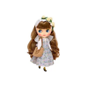 GSC Blythe Blue Rabbit Ball Jointed Dolls 30cm