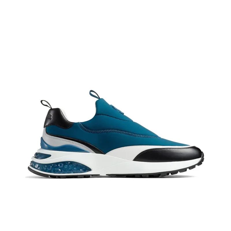 Jimmy Choo Casual Shoes Men Low-Top Blue/Black/White-1