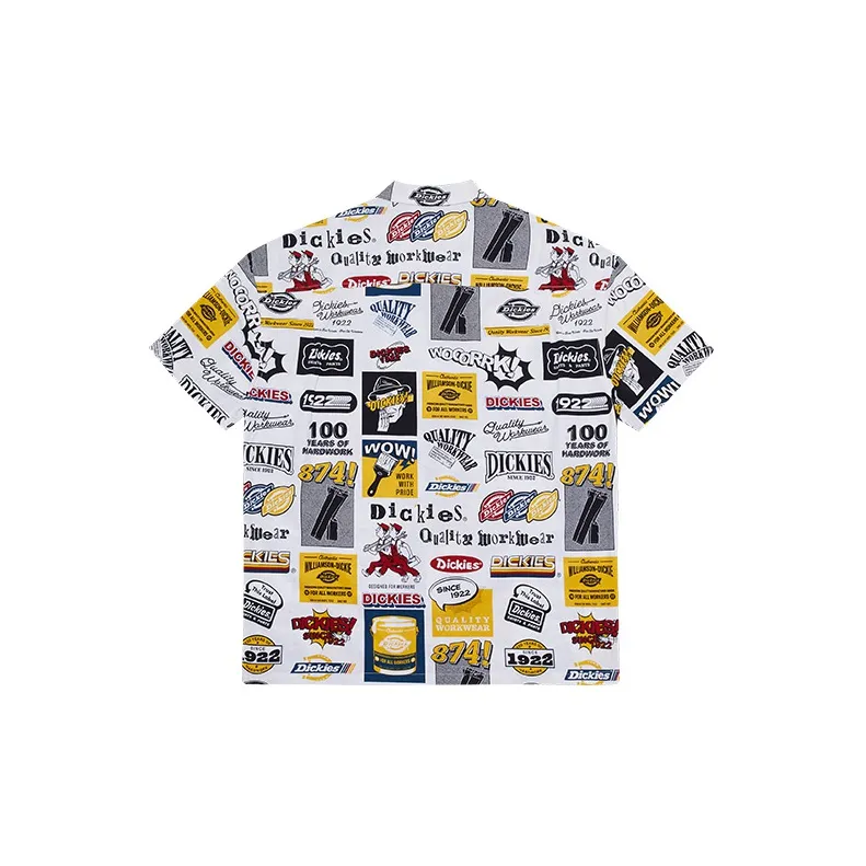 Dickies Shirts Unisex White-1
