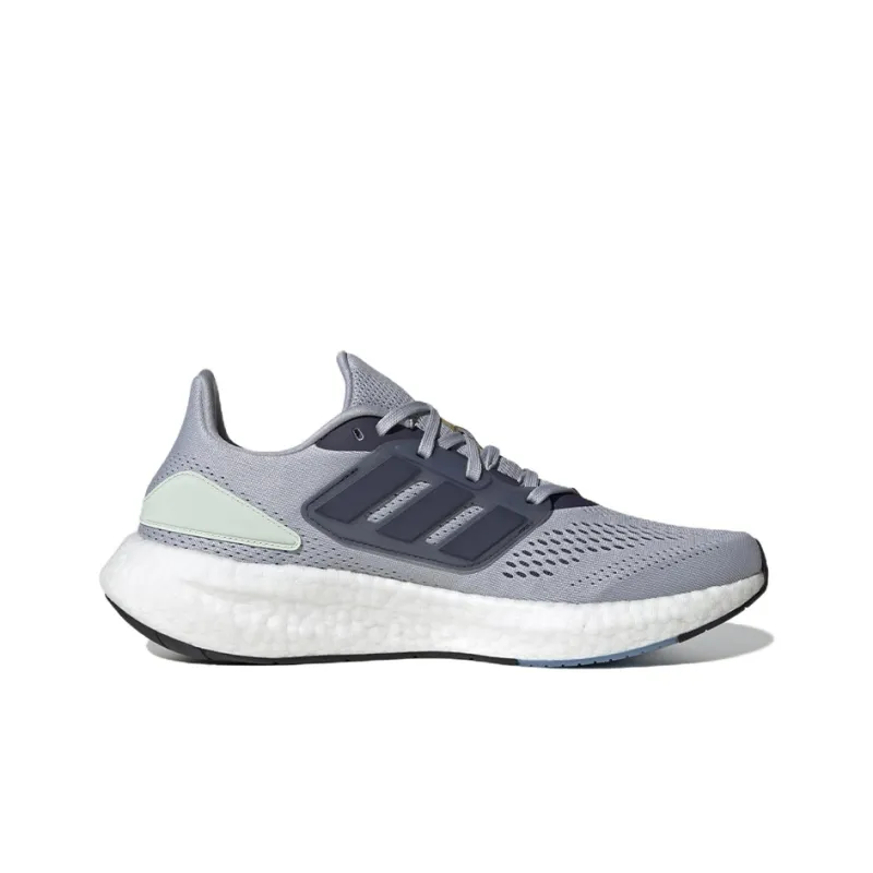 Adidas PureBoost 22 'Silver Navy Green'-1