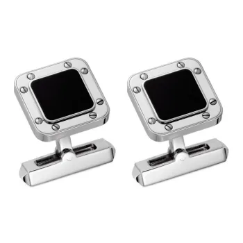 Cartier Cufflinks Men Black