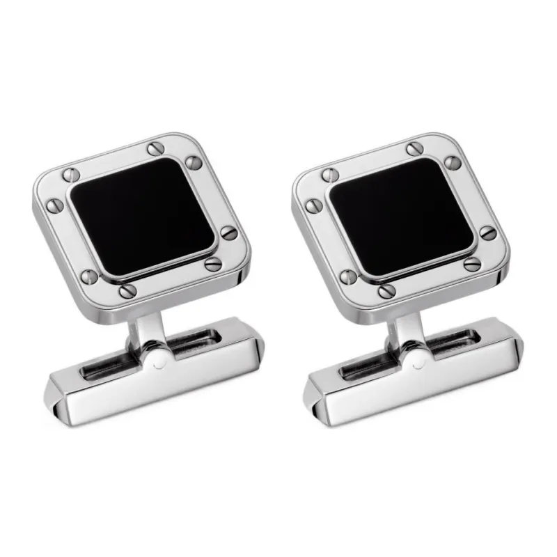 Cartier Cufflinks Men Black-0