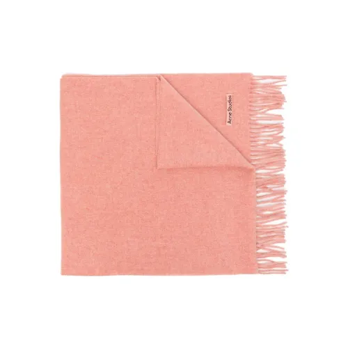 Acne Studios Knit Scarves Unisex Pink