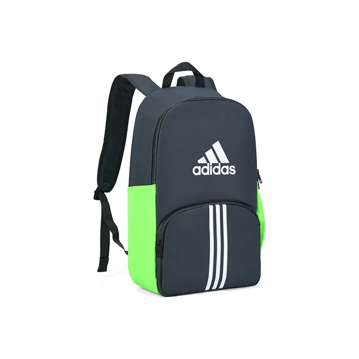 Adidas Polyester Backpack Regular Unisex Black Green-1