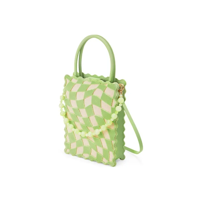 CHARLES&KEITH PU One Shoulder Handbag Regular Women's Mint Green-1