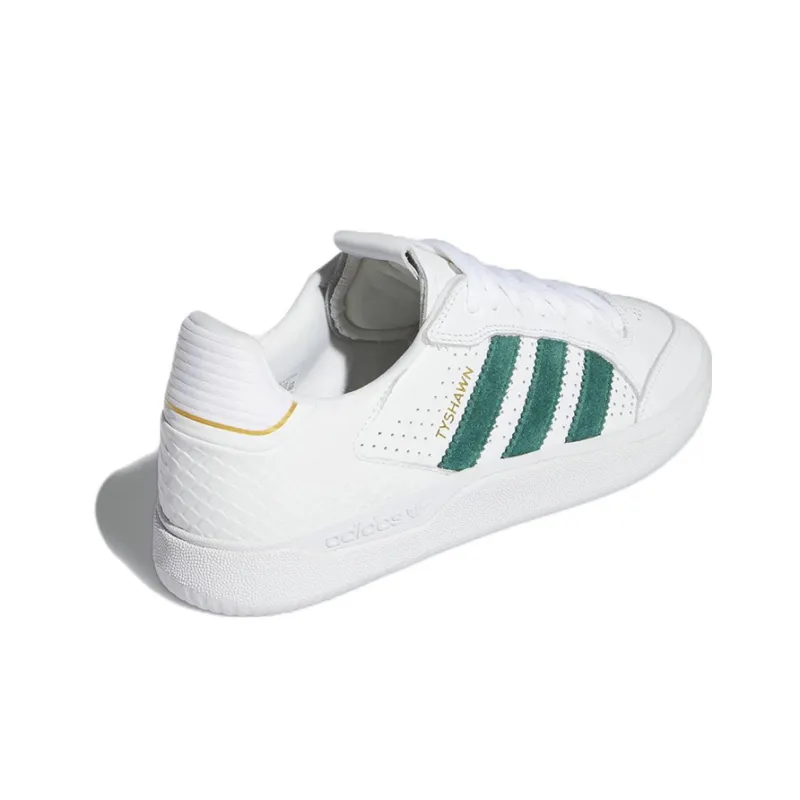 Adidas Tyshawn Low Cloud White Collegiate Green-3