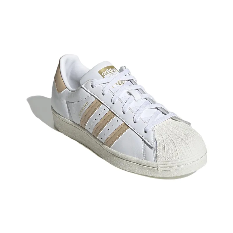 Superstar Women's Adidas Originals 'White Magic Beige' Women's-2