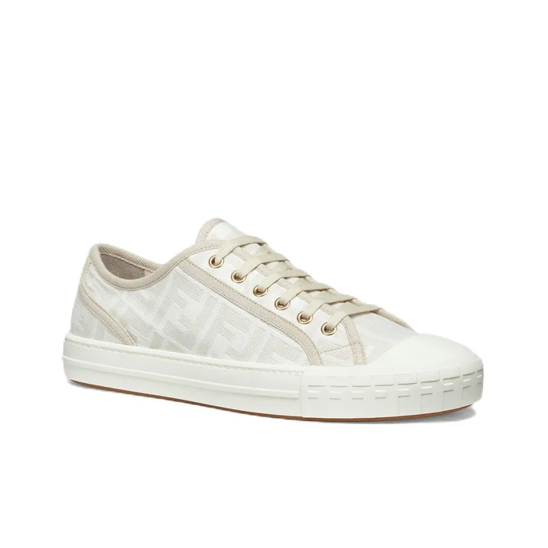 FENDI Domino Lace-Up Sneakers-1