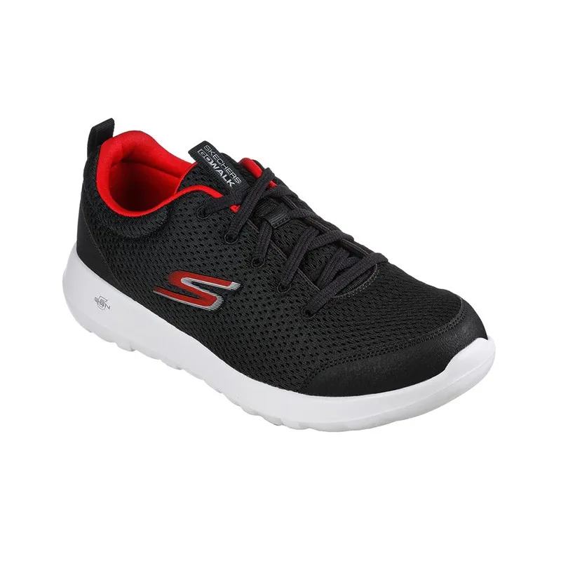 Skechers GO WALK Ma Cushioned Slip Resistant Abrasion Resistant Breathable Low Top Casual Shoes Men's Black-2